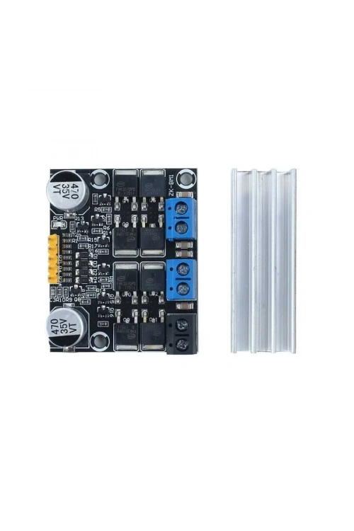 ZK-BM1 10A 3-18V DC PWM Çift Motor Sürücü