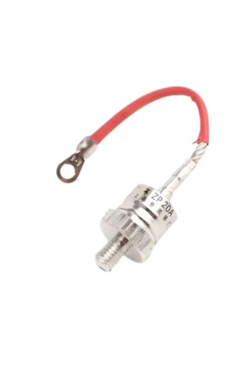 ZP20A 20A 1600V Kablolu Metal Vidalı Diyot - Anot