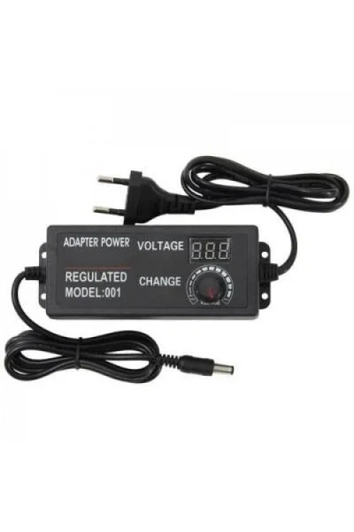 ZY-009 3-24V 2A Ayarlı Adaptör - 5.5x2.5mm Çıkışlı