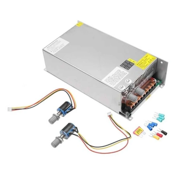 0-60V 17A 1000W Dijital Ayarlı Metal Kasa Güç Kaynağı