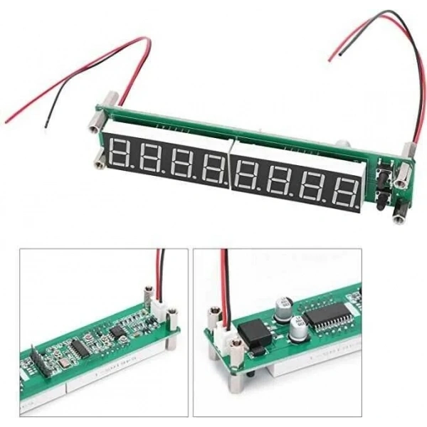 0.1-60MHz 20MHz~2.4GHz RF Sinyal Frekans Sayacı Simometre - Mavi