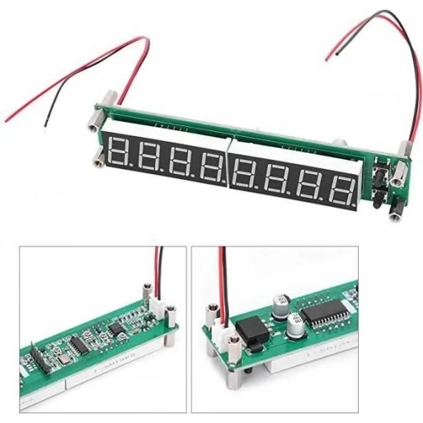 0.1-60MHz 20MHz~2.4GHz RF Sinyal Frekans Sayacı Simometre - Yeşil