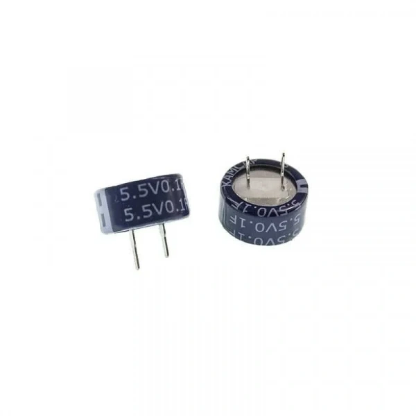 0.1F 5.5V Kondansatör Pil - Süper Kapasitör