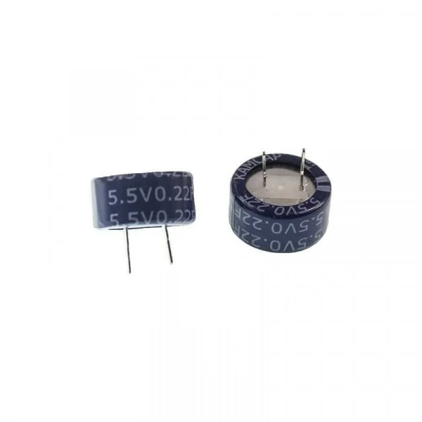 0.22F 5.5V Kondansatör Pil - Süper Kapasitör