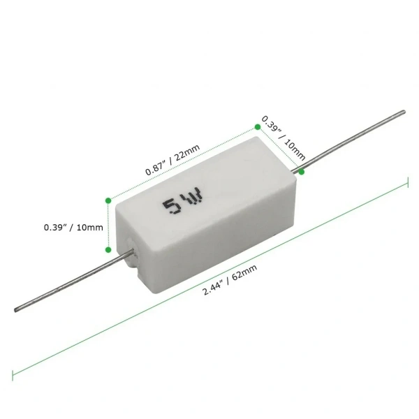 0.22R 5W Taş Direnç