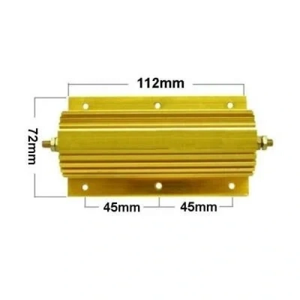 0.5R 300W RX24 Alüminyum Direnç