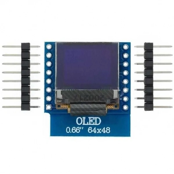 0.66 64x47 Oled Grafik Lcd Ekran - Beyaz