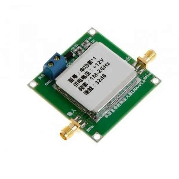 1-2000MHz 32dB LNA RF Geniş Bant Amplifikatör Modülü