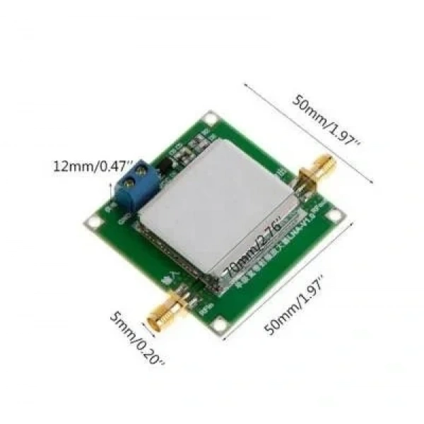 1-2000MHz 32dB LNA RF Geniş Bant Amplifikatör Modülü