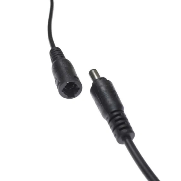 10 cm DC Barrel Soket Takımı - Siyah
