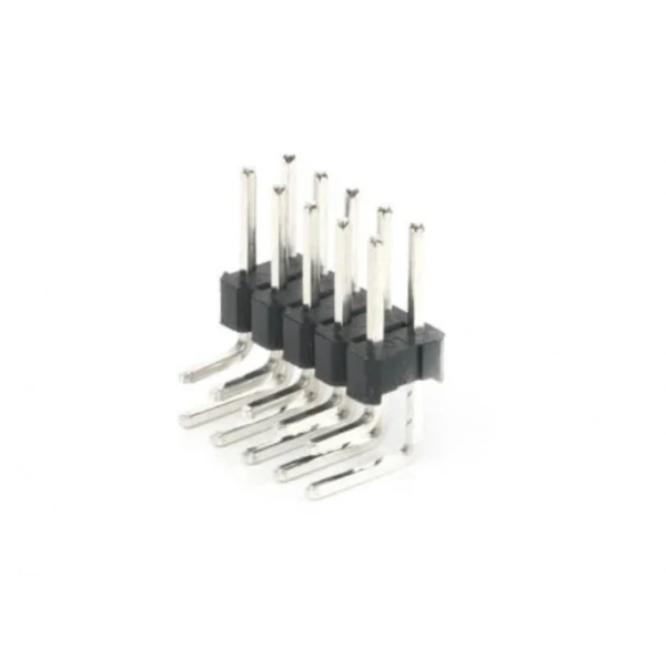 10 Pin (2×5) 2.54 mm Erkek Pin Header THT