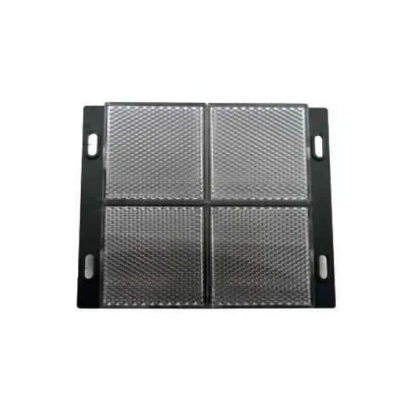 100x100mm Reflektör / Mesafe Sensörleri Uyumlu - Siyah