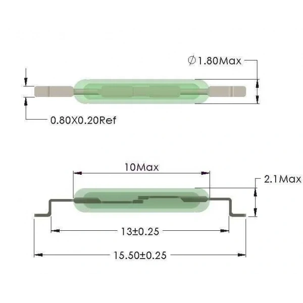 10mm Smd Reed Röle - Reed Contact