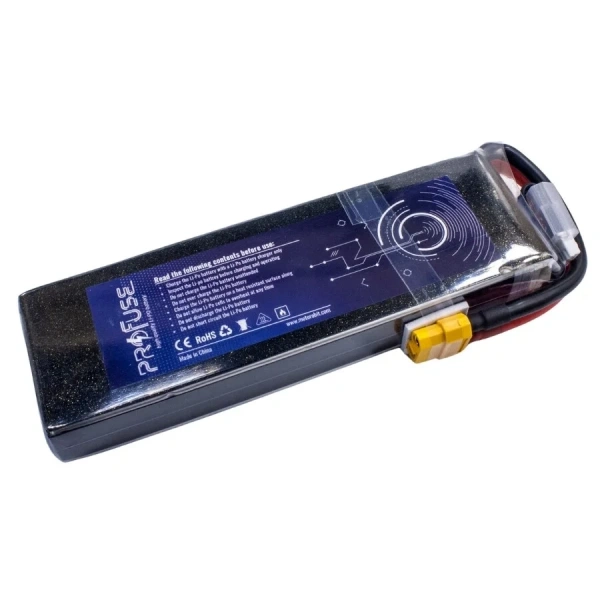 11.1V 3S 6200mAh 45C Lipo Batarya