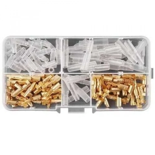 120 Parça 3.5mm Bullet Konnektör Seti