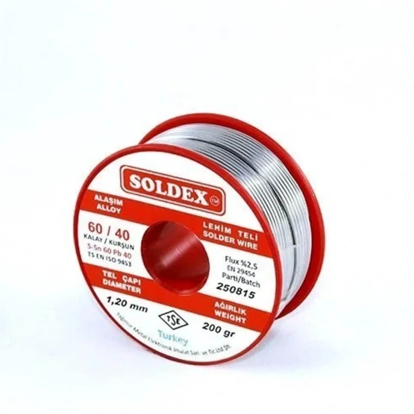 1.2mm 100 gr Soldex Lehim Teli