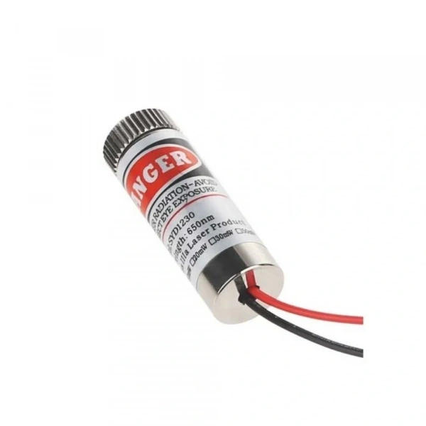 12mm 650nm 5mw Kırmızı Çizgi Kafalı Lazer