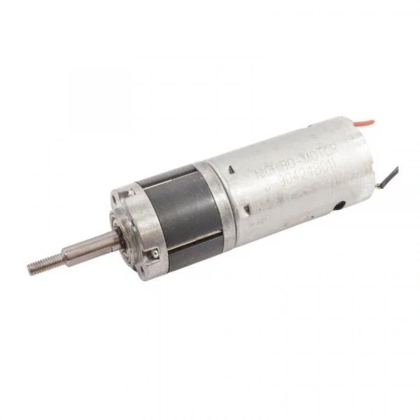 12V 1000RPM 28mm Planet Redüktörlü Kısa DC Motor - Vidalı Milli