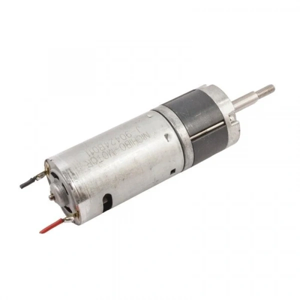 12V 1000RPM 28mm Planet Redüktörlü Kısa DC Motor - Vidalı Milli