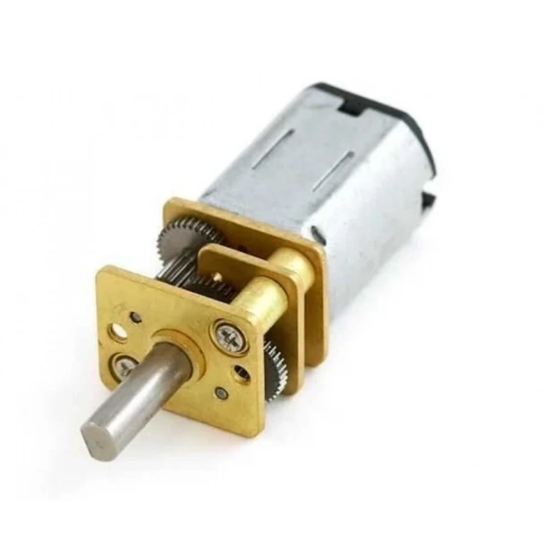 12V 12mm 120RPM Redüktörlü Mikro DC Motor