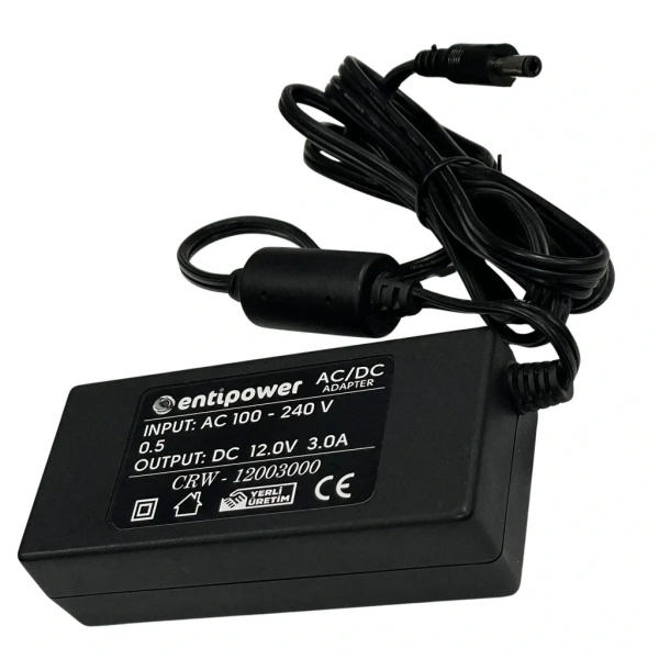 12V 3A AC-DC Adaptör Priz Tipi