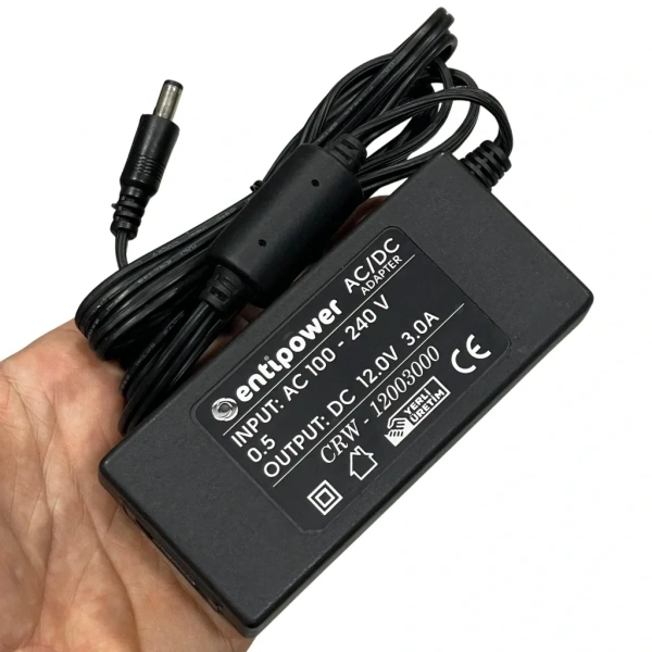 12V 3A AC-DC Adaptör Priz Tipi