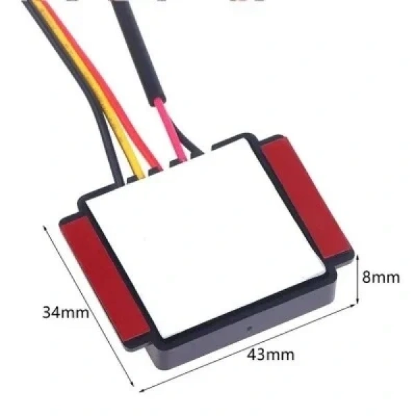 12V 3A Dokunmatik RGB Led Sürücü Dimmer Modül