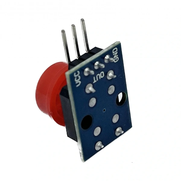 12x12mm Push Buton Switch Modül Kırmızı Kapak 1 Adet