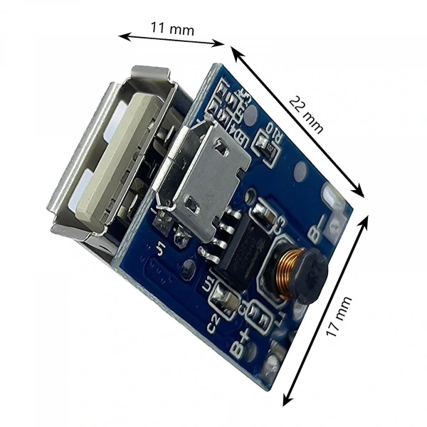 134N3P 5V 1A Powerbank Şarj Devresi Koruma Modülü