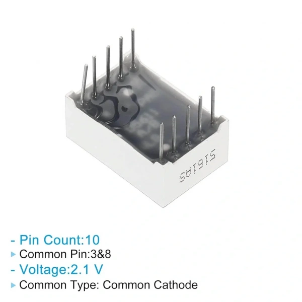 14 mm 7 Segment Display Ortak Anot 1 Digit