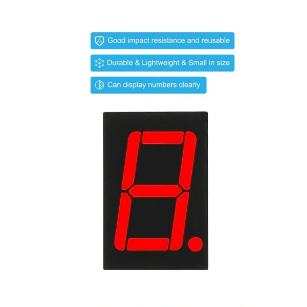 14 mm 7 Segment Display Ortak Katot 1 Digit