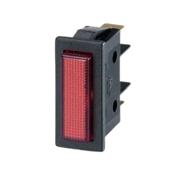 14x32mm 220V AC Sinyal Lambası - Kırmızı
