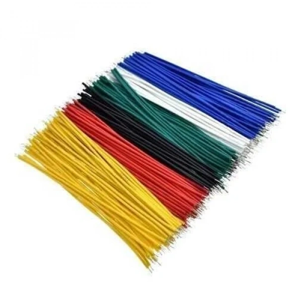 15cm Beyaz Jumper Kablo - 24AWG Atlama Kablosu