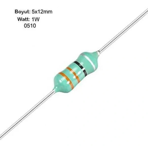 15uH 1W Direnç Tip Bobin - 0510