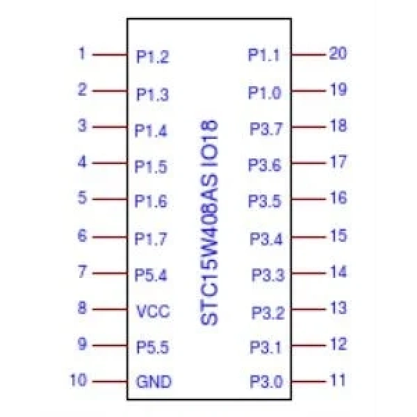 15W408AS SOIC-20 Smd Mosfet Sürücü Entegresi