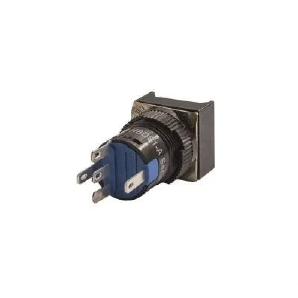 16mm 24V Yeşil Anahtarlı Kare Buton CD-AF-11DZ/24V/G