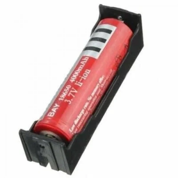 18650 Tekli Pil Yuvası - Pcb Montajlı