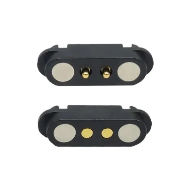 2-Pin 2.54mm Pogo Pin Manyetik Konnektör Takımı
