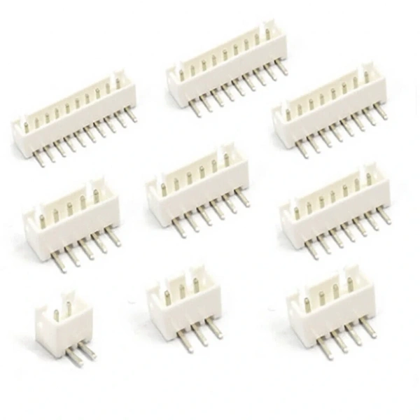 2 Pin JST-XH 2.54 Tunik Konnektör Erkek Eğik 90°