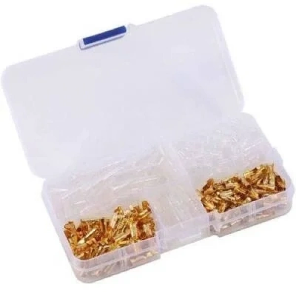 200 Parça 3.5mm Bullet Konnektör Seti