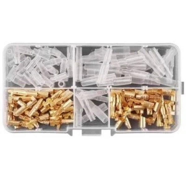200 Parça 3.5mm Bullet Konnektör Seti