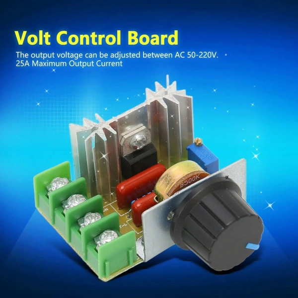 2000W Dimmer Hız Kontrol Kartı
