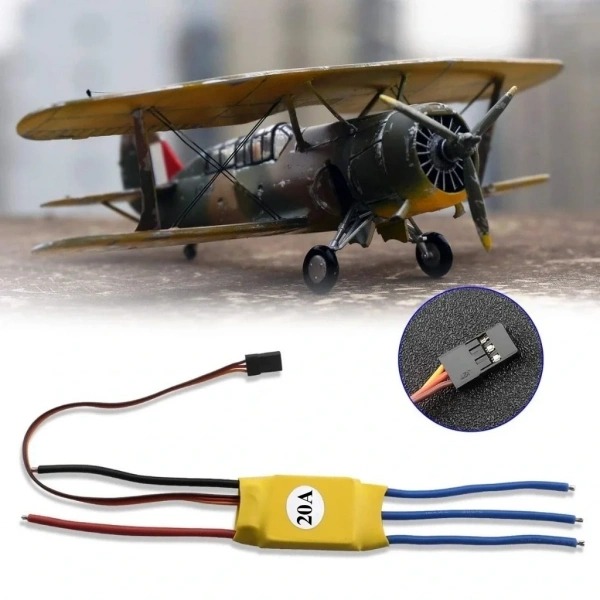 20A ESC Fırçasız Motor Sürücü