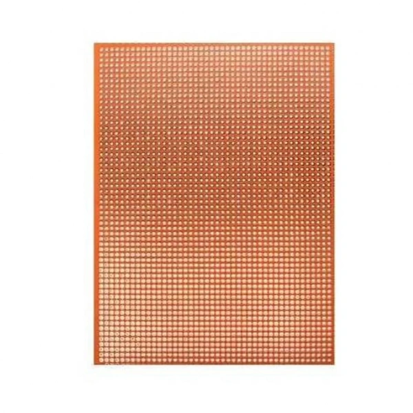 20x30 Delikli Bakır Plaket 200x300mm