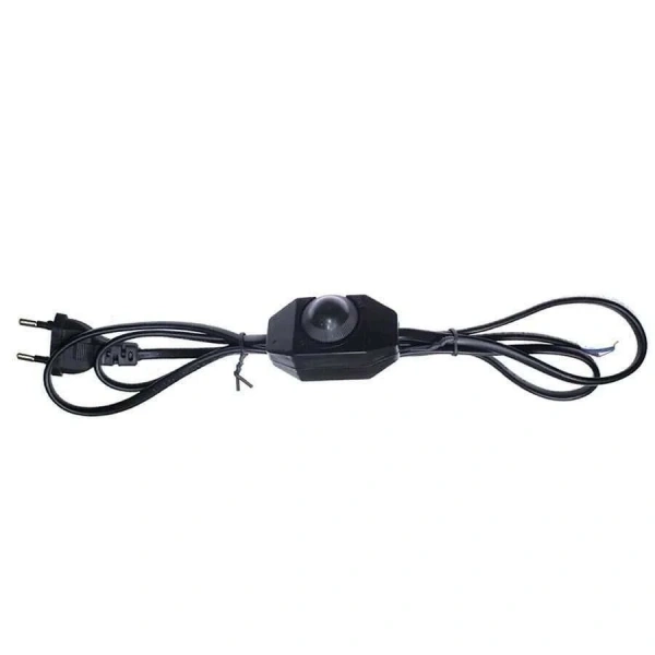 220V Dimmer Arapuar Anahtarlı Fiş Kablo 1.5 metre