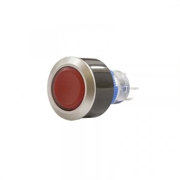 22mm 24V Kırmızı Yaylı Buton CD-AWY-11D/24V/R