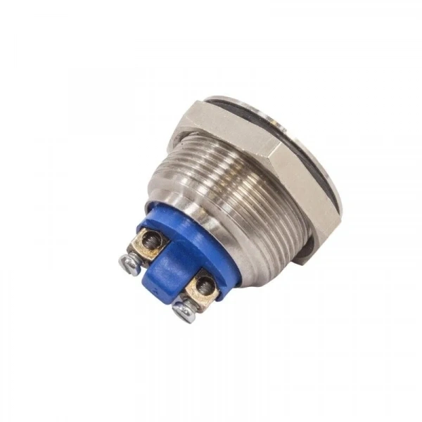 22mm Düz Yaylı Metal Buton