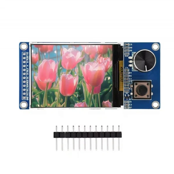 2,4 ST7789 LCD TFT Ekran + EC11 Rotary Encoder Modülü