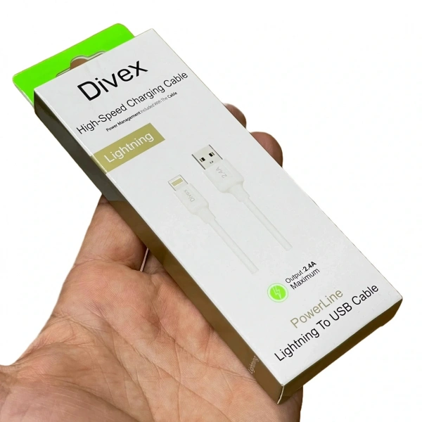 2.4A Iphone Uyumlu Lightning Şarj ve Data Kablosu 1m DC-104