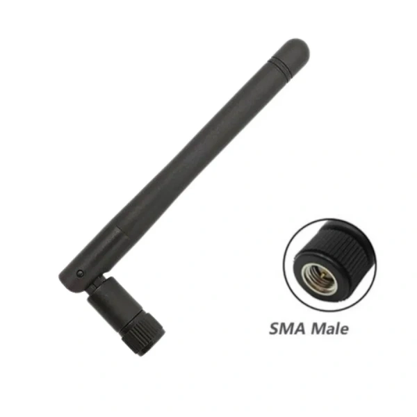 2.4G 2DB WIFI 110mm 90 Derece Ayarlanabilir SMA Erkek Anten
